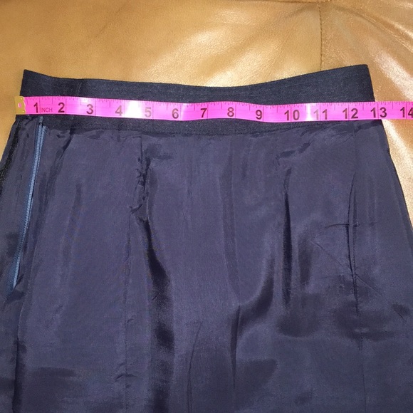 Vintage harvé benard skirt 100% wool fully lined size 6 - Picture 11 of 16